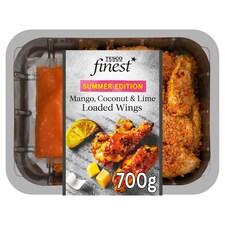 Tesco Finest Mango Coconut & Lime Loaded Wings 700G