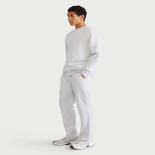 F&F Active EVERYHOUR Cotton Rich Open Hem Joggers in Grey Marl