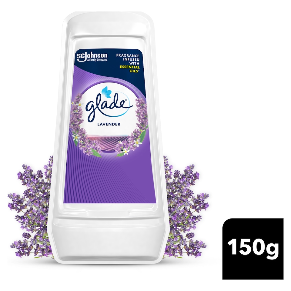 image 1 of Glade Solid Gel Air Freshener - Lavender 150g