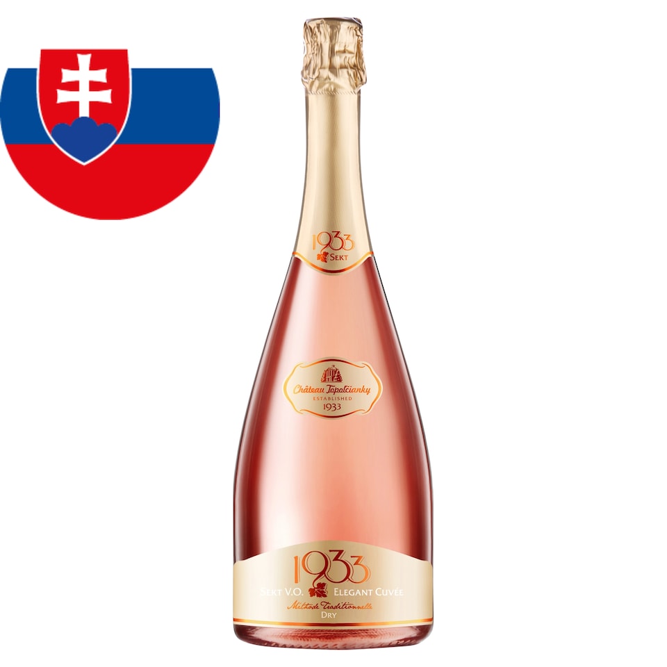 Château Topoľčianky Sekt V.O. Grand Rosé Dry Sparkling Wine 0.75 L