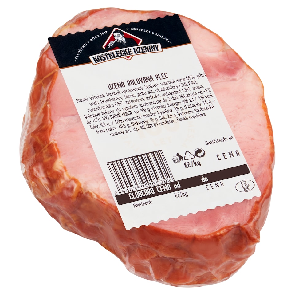 image 1 of Kostelecké Uzeniny Smoked Rolled Shoulder