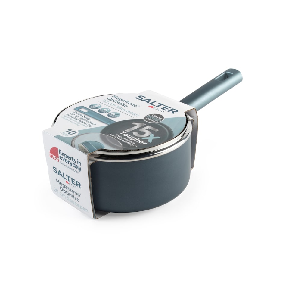 image 1 of Salter Megastone X15 Optimise Saucepan 20Cm