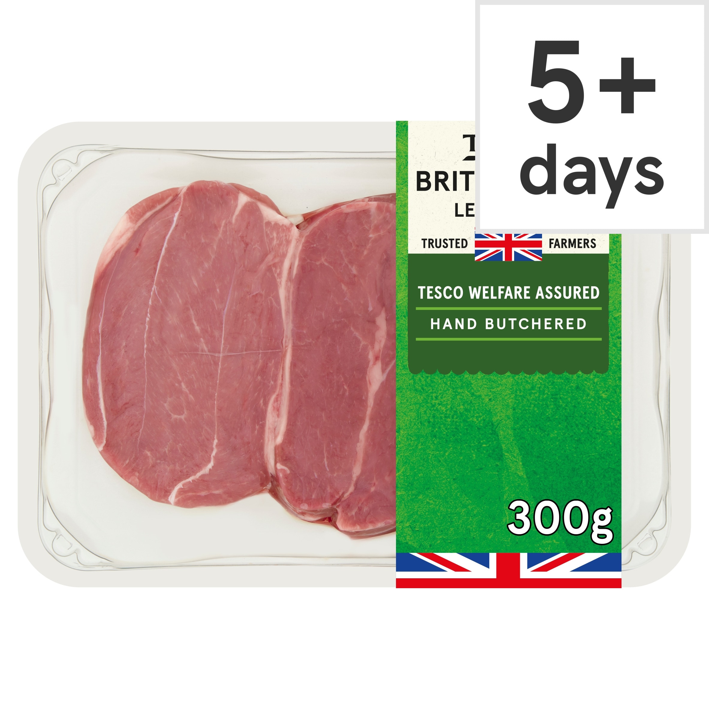 Tesco Lamb Leg Steaks 300G