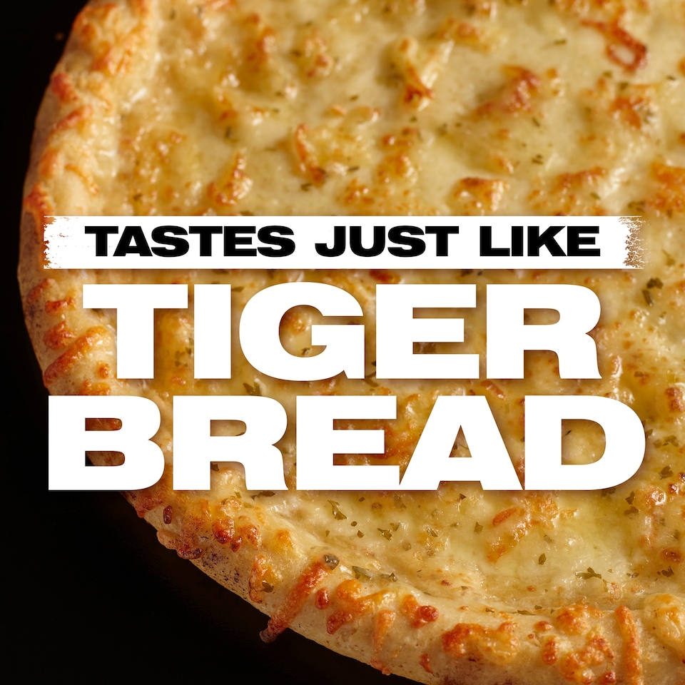 image 1 of Chicago Town Tiger Crust Garlic Bread Chsey Pizza 258G