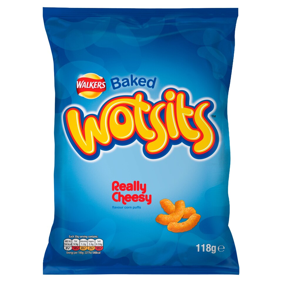 Walkers Wotsits cheese 118g