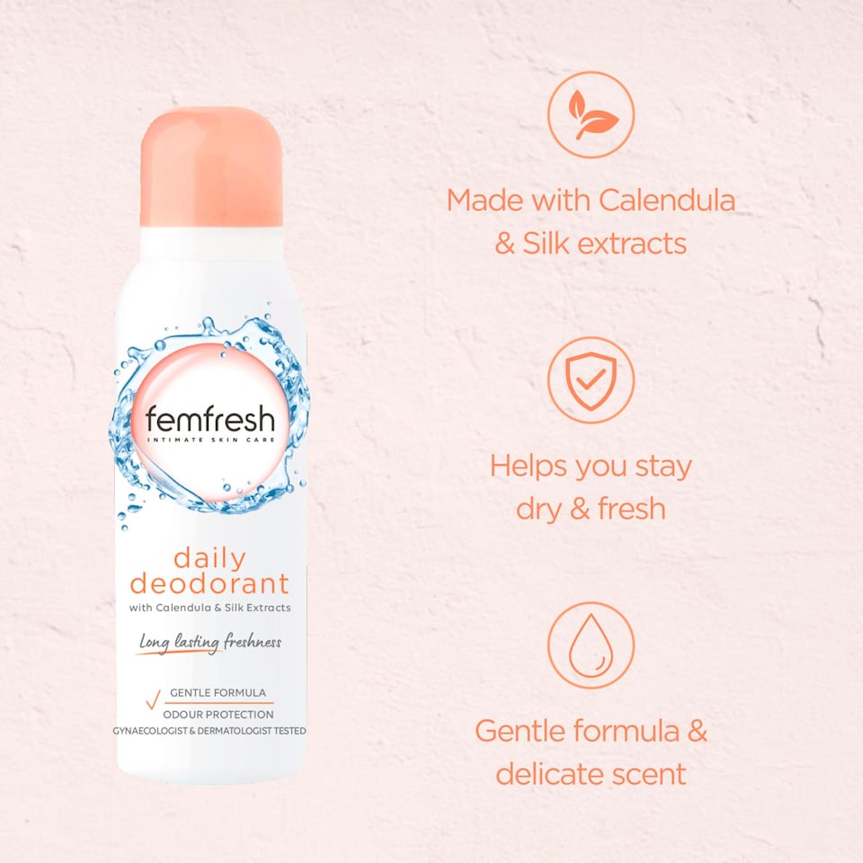image 1 of Femfresh Intimate Deodorant 125Ml
