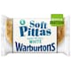 image 1 of Warburtons Soft White Pitta Breads 4 Pack