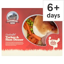 Cloughbane Turkey & Ham Dinner 550G