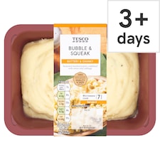 Tesco Bubble & Squeak Mash 350G