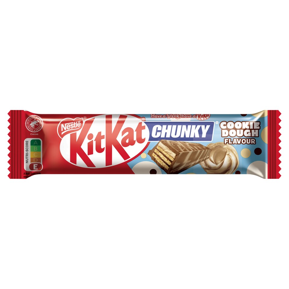 KitKat Crispy Wafer With Cake-Flavoured Cream, Coated in Marbled Milk Chocolate 42 g