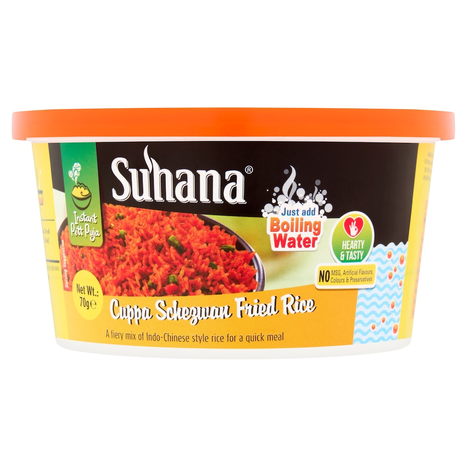 Suhana Cuppa Schezwan Fried Rice 70G