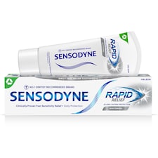 Sensodyne Rapid Relief Whitening Sensitive Toothpaste 75ml