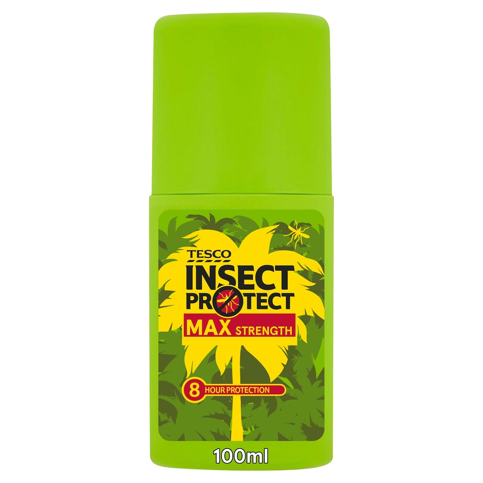 Tesco Max Strength Insect Repellent Pump Spray 100 Ml
