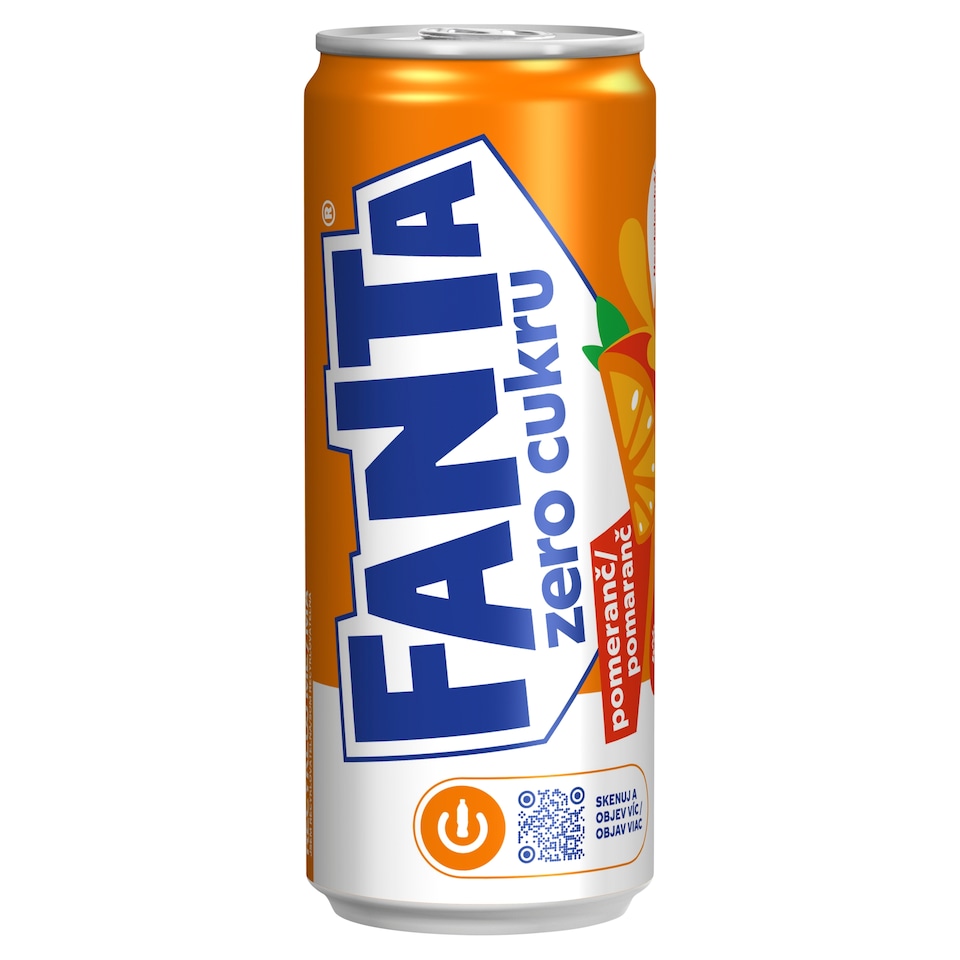 Fanta Zero pomeranč 330ml