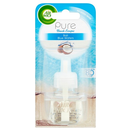 Airwick Air Freshener Bali Blue Waters Plug In Refill 19Ml Tesco