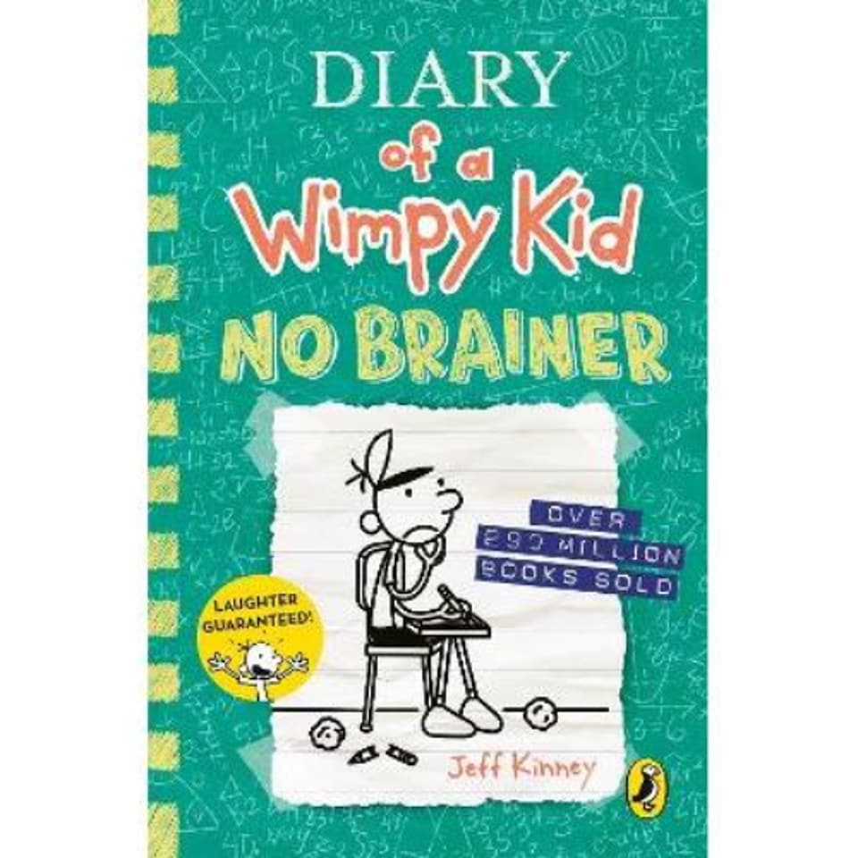Diary of a Wimpy Kid: No Brainer (Book 18) Jeff