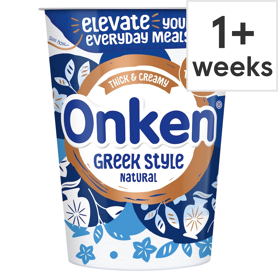 image 1 of Onken Greek Style Set Yogurt Natural 450g