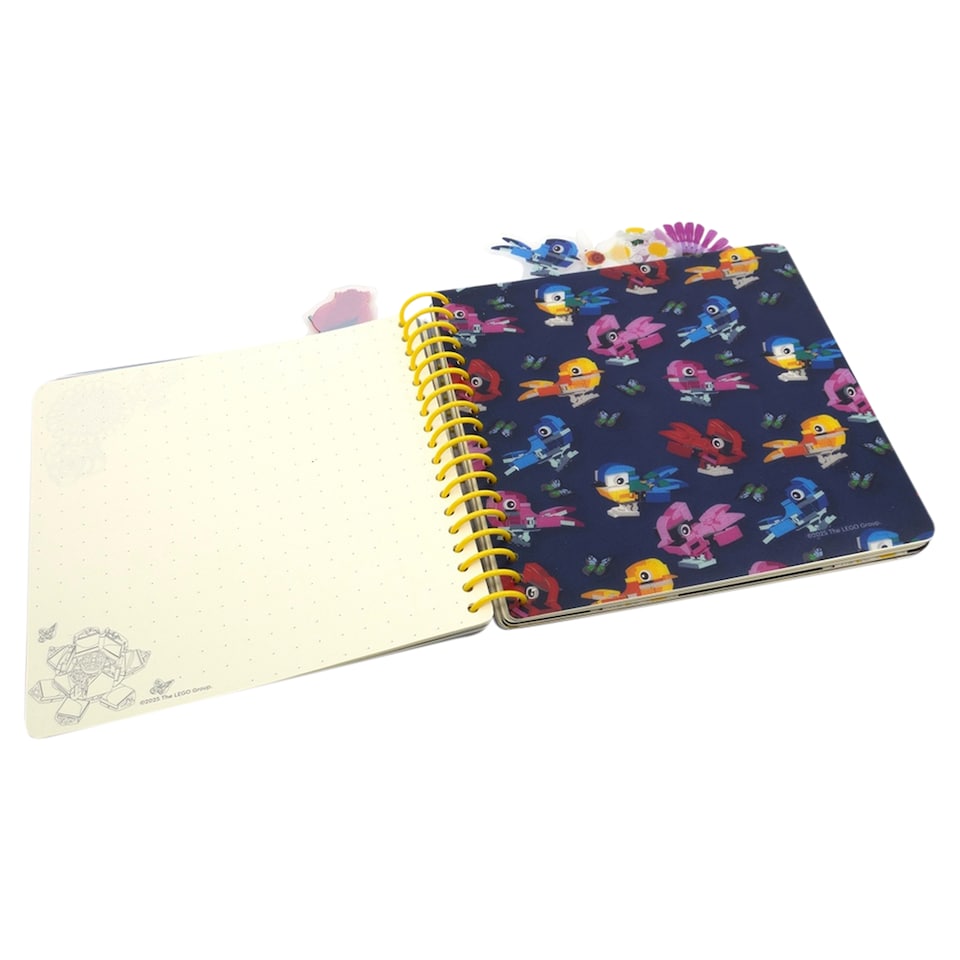 image 1 of LEGO Icon Botanicals Tab Notebook 158 × 158 mm, 192 dotted pages
