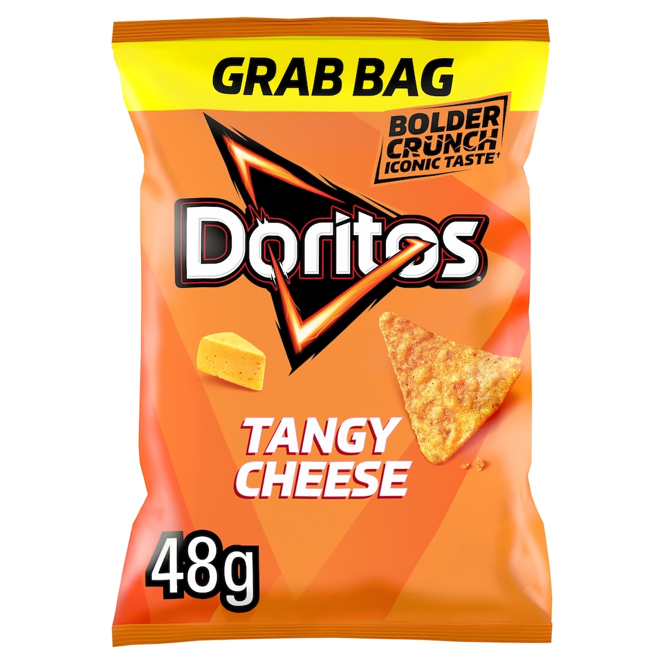 image 1 of Doritos Tangy Cheese Grab Bag Crisps 48g