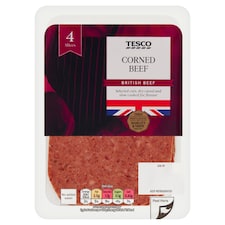 Tesco British Corned Beef 110g 