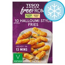 Tesco Free From 10 Halloumi Fries 170g
