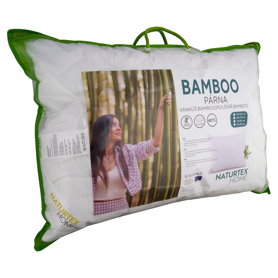 image 1 of Naturtex Home Bamboo Pillow 50 x 70 cm