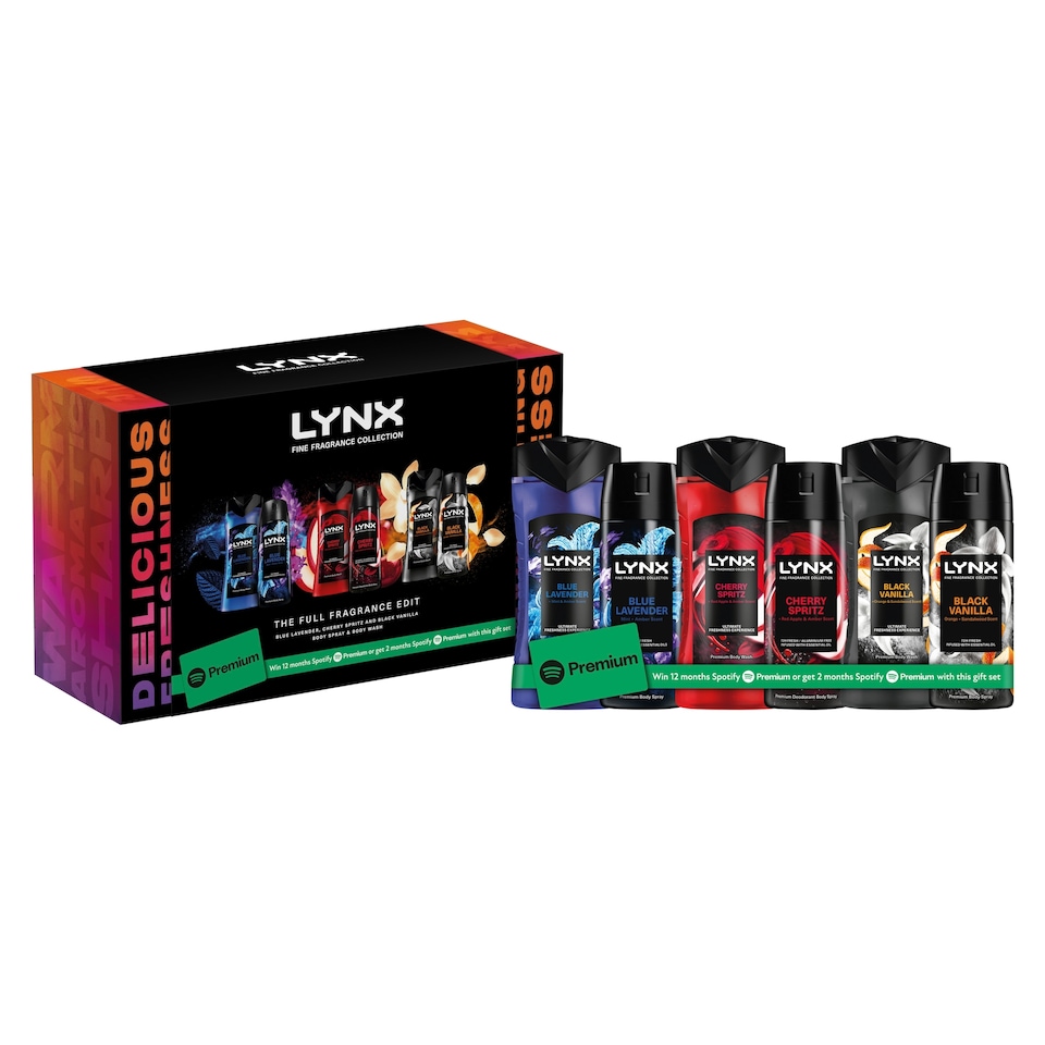 image 1 of Lynx Fine Fragrance Bodywash + Bodyspray Collection