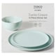 Tesco Home Turin étkészlet zöld 12 db-os  1. kép