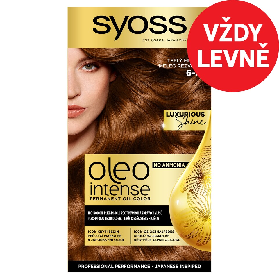 image 1 of Syoss Oleo Intense Permanent Oil Color Warm Copper 6-76