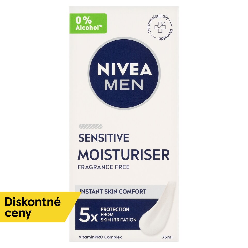 obrázok 1 z Nivea Men Sensitive Hydratačný krém 75 ml