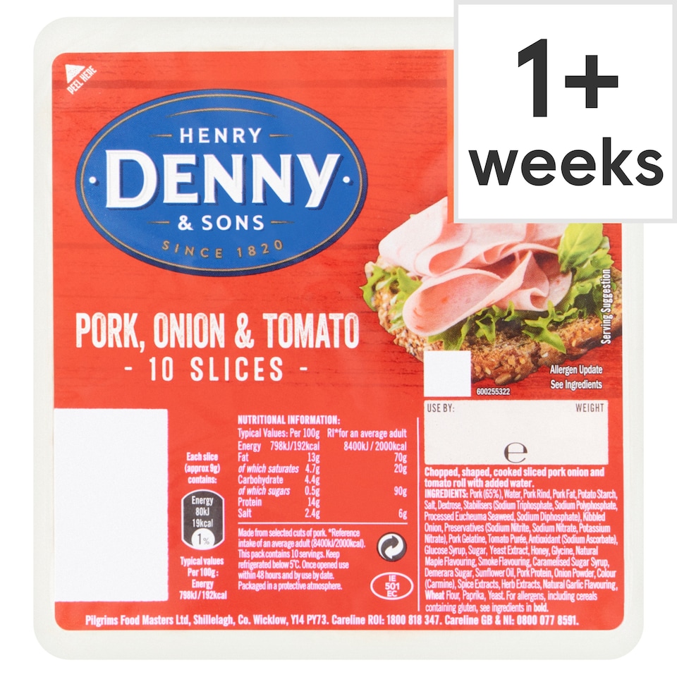 Denny Pork, Onion And Tomato 90G