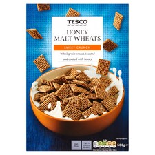 Tesco Honey Malt Wheats 500G