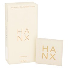 Hanx Ultra Thin Vegan Condoms 10 Pack
