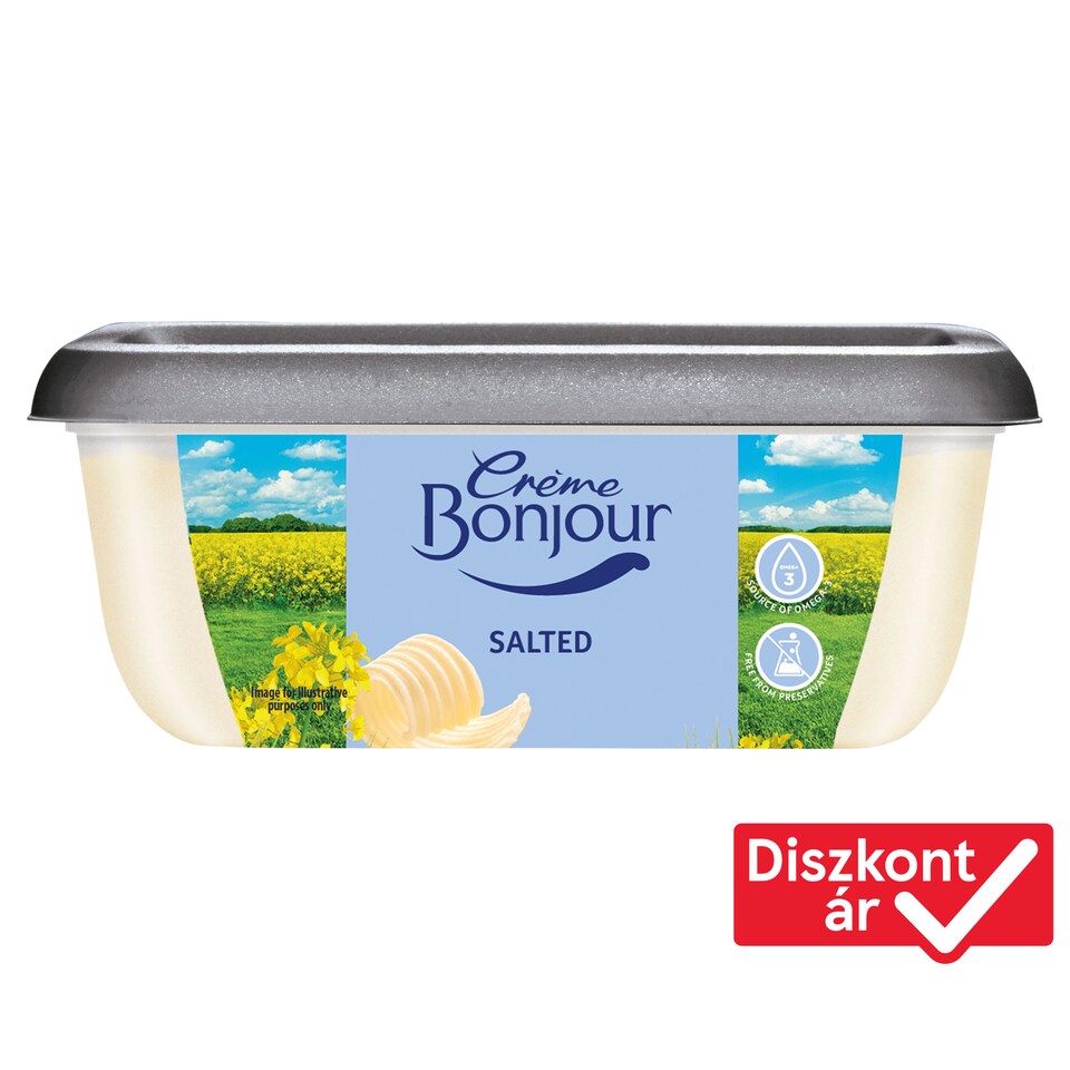 Créme Bonjour sós 70% zsírtartalmú kenhető keverék 225 g 1. kép