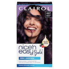 CLAIROL NICE'N EASY BOLD PERMANENT HAIR DYE - 4.67 AMETHYST BROWN