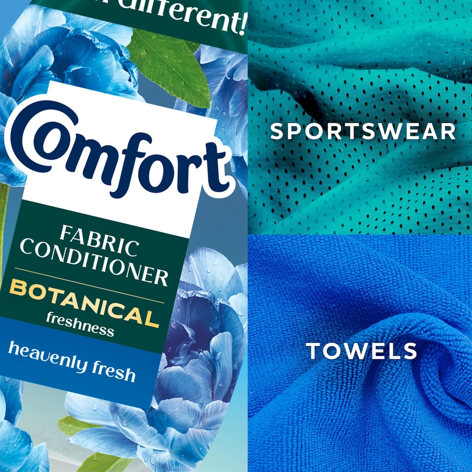 image 1 of Comfort Botanical Heavenly Fresh Fabric Conditioner 38 Wash 570ml