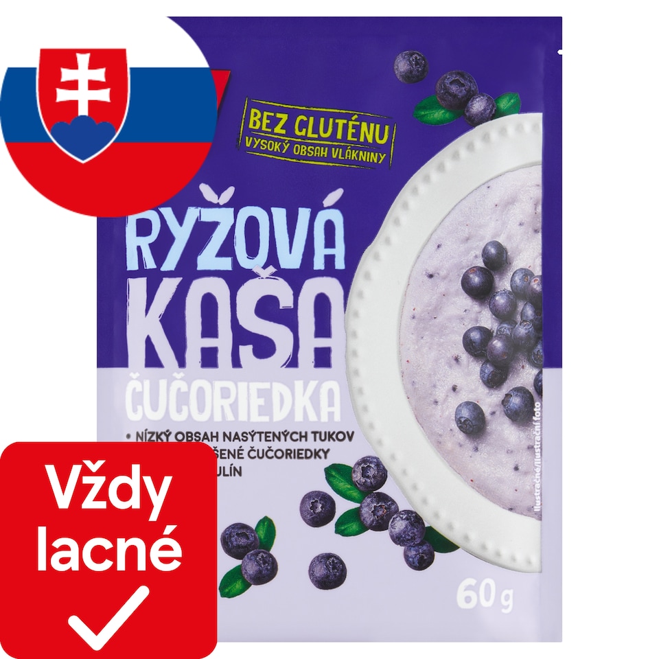 obrázok 1 z Fit Ryžová kasa čučoriedka 60 g