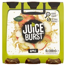 JUICEBURST Apple Multi Pack 6x300ml
