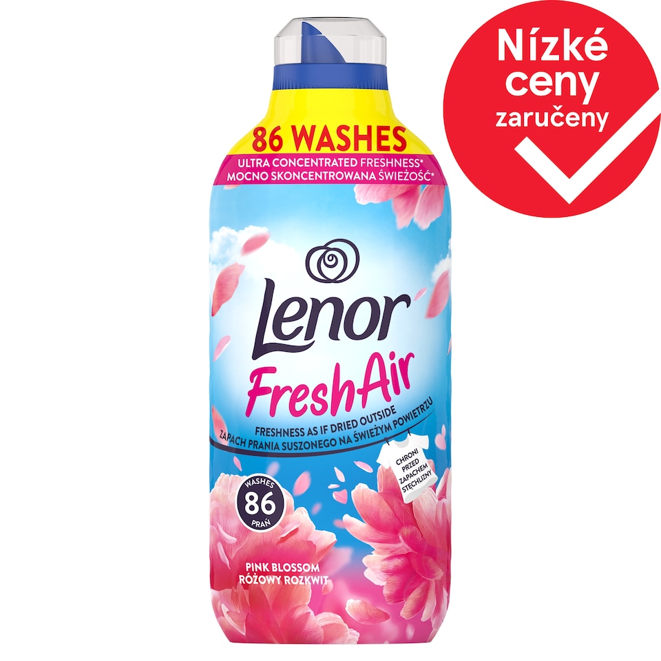 image 1 of Lenor Fresh Air Aviváž 86 Praní, Pink Blossom