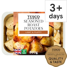 Tesco Seasoned Roast Potatoes 800G