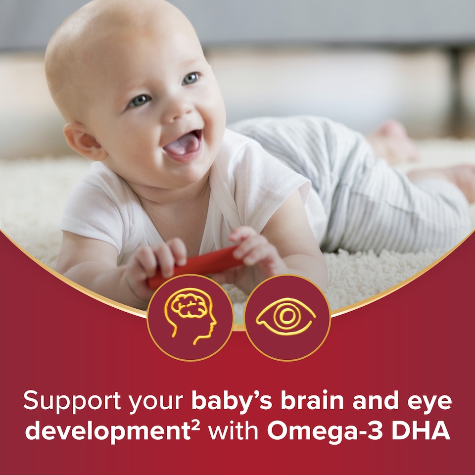 image 1 of Seven Seas Pregnancy Omega-3 Vitamins Duo Pack with 28 Capsules and 28s