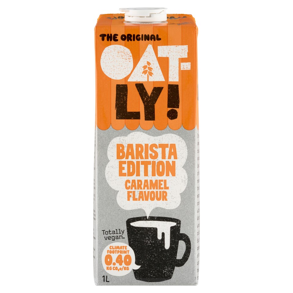 image 1 of Oatly! Barista Oat Drink with Caramel Flavor 1L