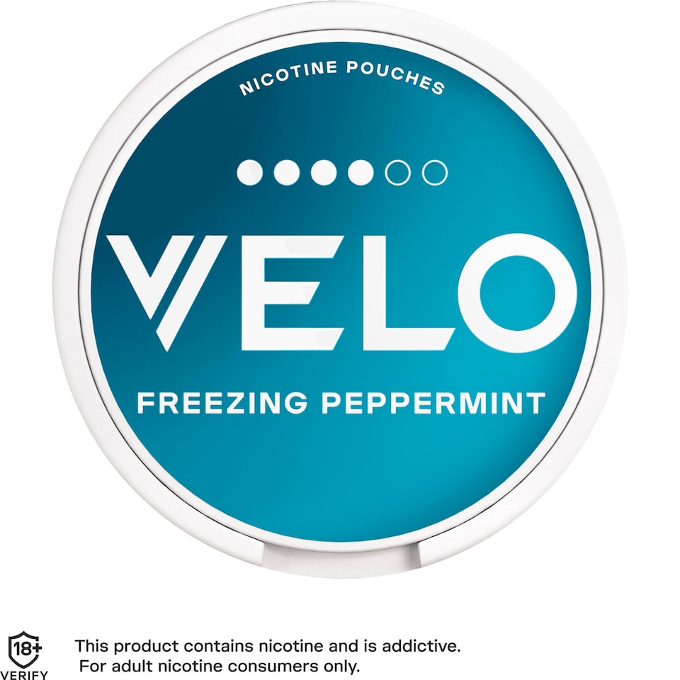 image 1 of Velo Freeze Nicotine Pouches 20 Pack 10.9Mg 14G