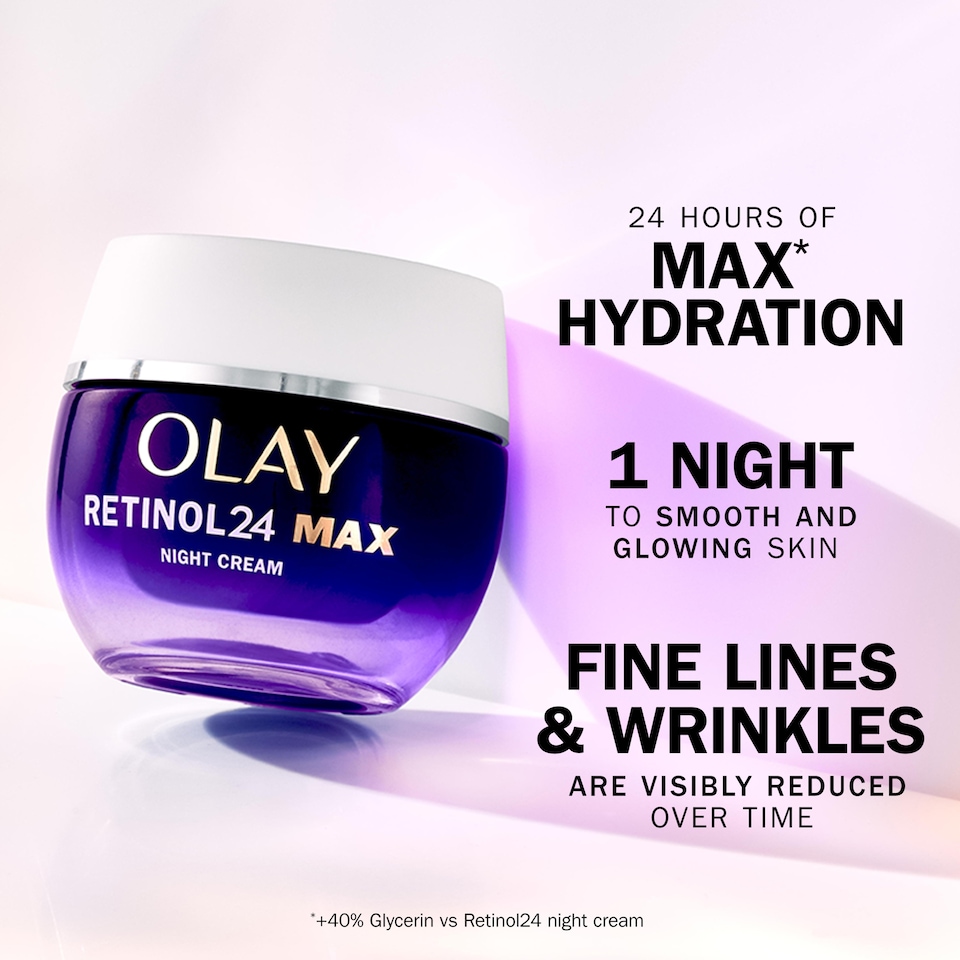 image 1 of Olay Retinol24 MAX Refillable Night Cream 50ml