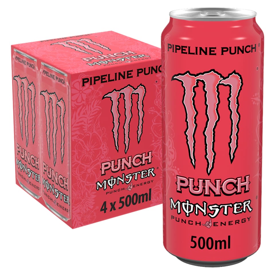 image 1 of Monster Energy Drink Pipeline Punch 4x500ml