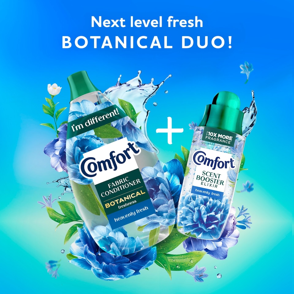 image 1 of Comfort Botanical Heavenly Fresh Fabric Conditioner 38 Wash 570ml
