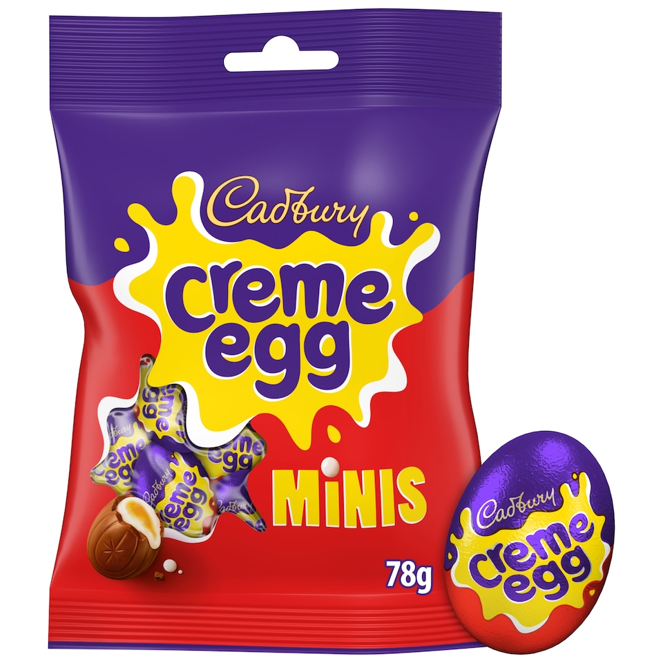 image 1 of Cadbury Mini Creme Eggs Chocolate Eggs 78g