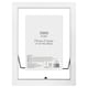 image 1 of F&F Home White 4X6 Photo Frame