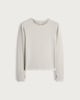 image 5 of F&F Active Seamfree Ribbed Long Sleeved Sports Top in Cream