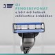 Gillette Mach3 Férfi Borotva, 1 db Gillette 3 Pengés Borotva, Gillette Borotvabetétek  4. kép